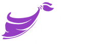 White Logo with Purple